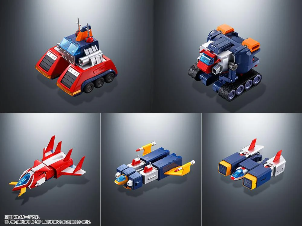 Super Electromagnetic Machine Voltes V DX Soul of Chogokin Voltes V - Image 8