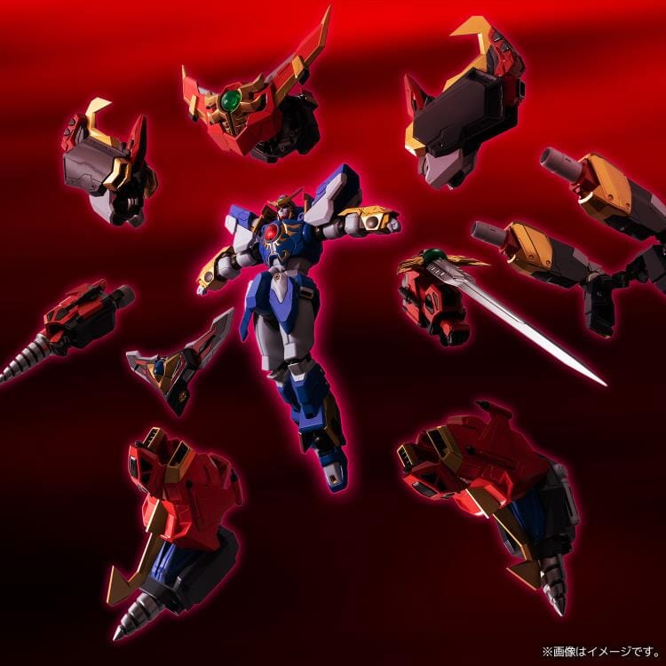 Super Heavy God Gravion Zwei Metamor-Force Bariation Ultimate Gravion Figure - Image 15