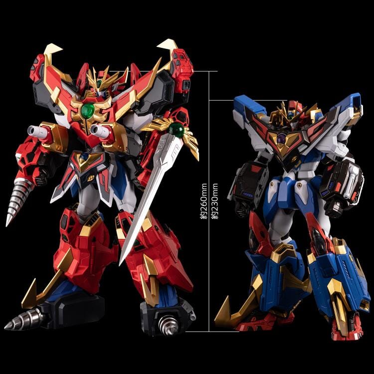 Super Heavy God Gravion Zwei Metamor-Force Bariation Ultimate Gravion Figure - Image 16