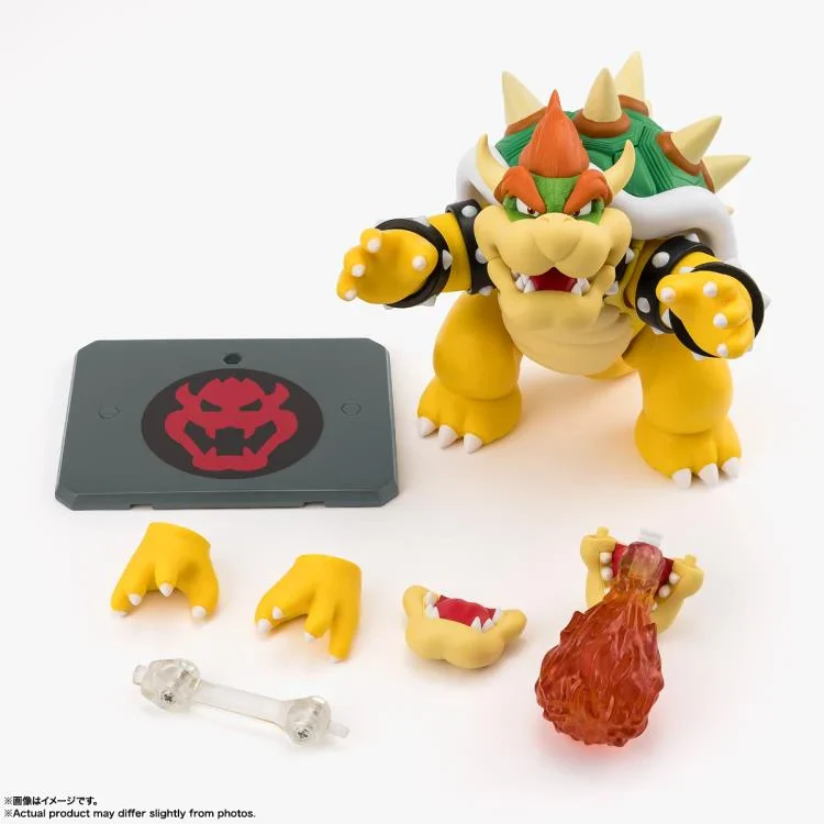 Super Mario S.H.Figuarts Bowser Action Figure - Image 6
