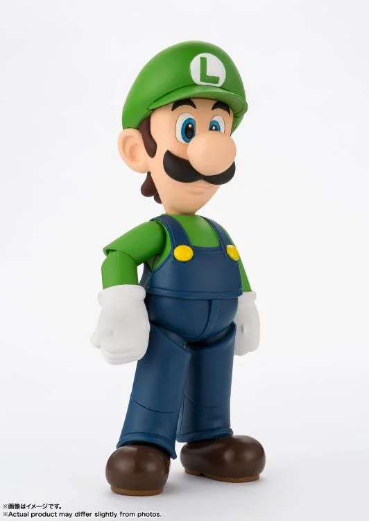 Super Mario S.H.Figuarts Luigi Action Figure - Image 2