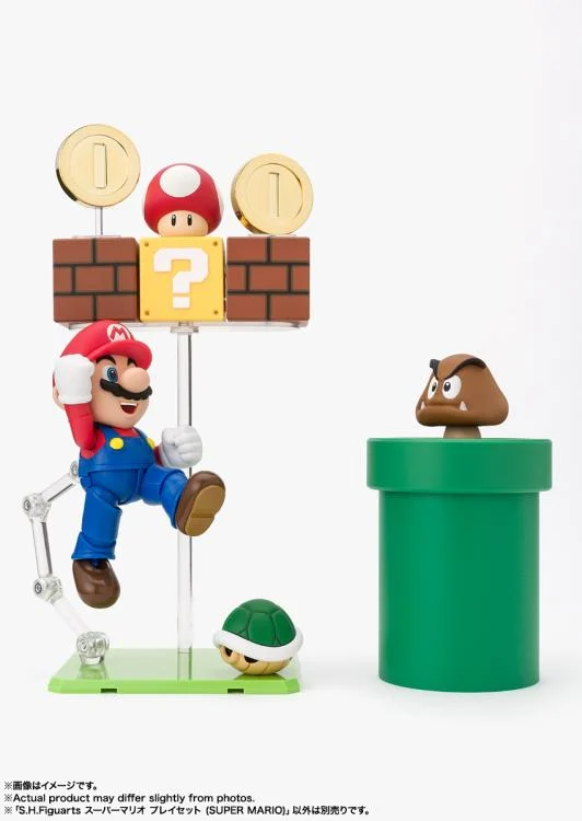 Super Mario S.H.Figuarts Super Mario Brothers Playset - Image 3