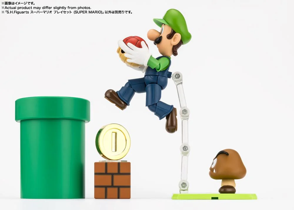 Super Mario S.H.Figuarts Super Mario Brothers Playset - Image 4
