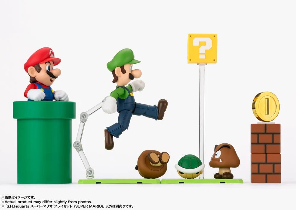 Super Mario S.H.Figuarts Super Mario Brothers Playset - Image 5