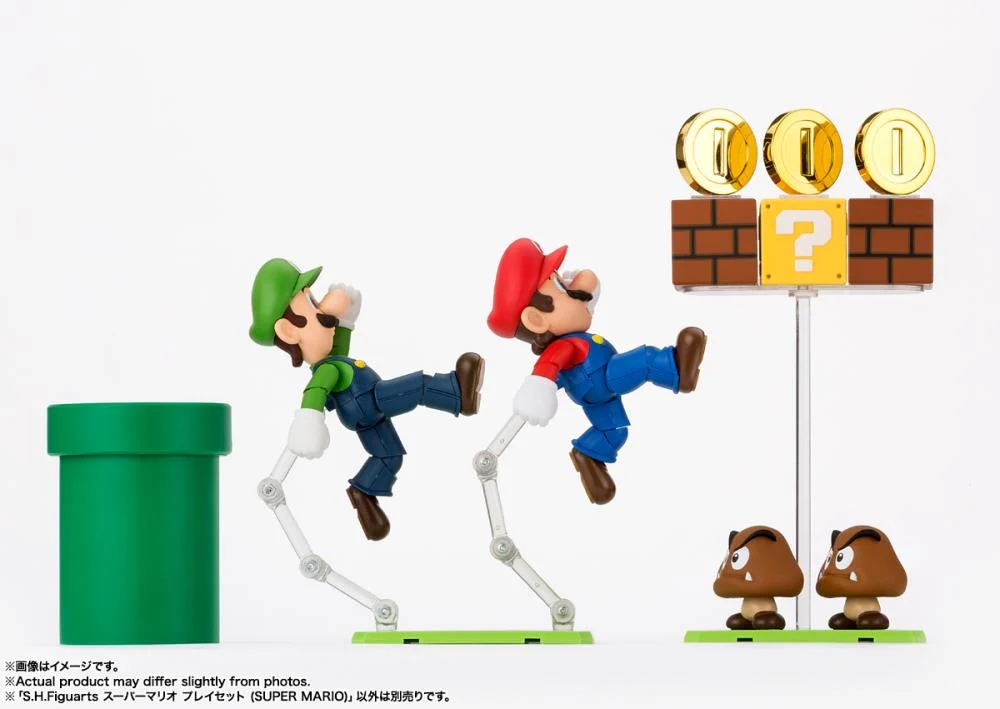 Super Mario S.H.Figuarts Super Mario Brothers Playset - Image 6