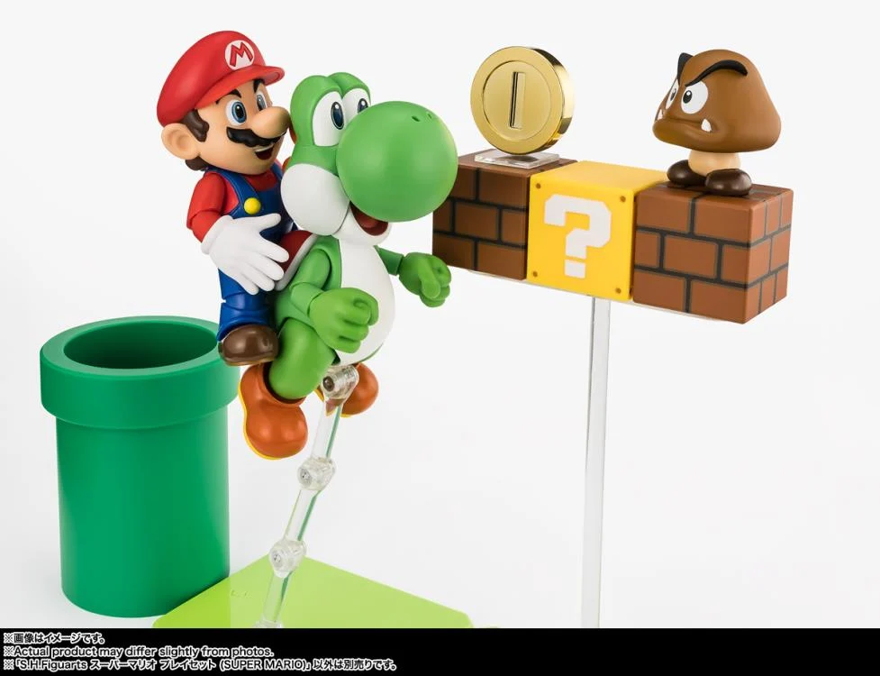 Super Mario S.H.Figuarts Super Mario Brothers Playset - Image 7