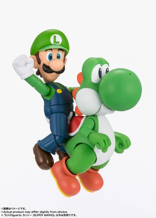 Super Mario S.H.Figuarts Yoshi Action Figure - Image 5