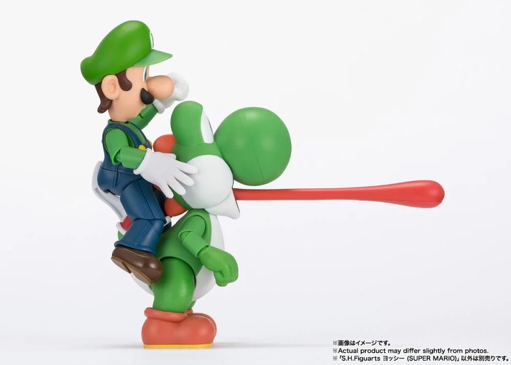Super Mario S.H.Figuarts Yoshi Action Figure - Image 6