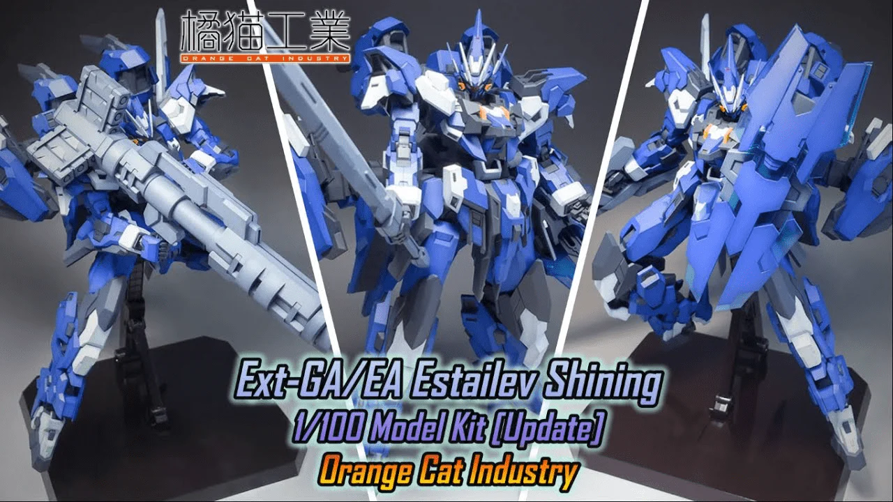 Super Robot Heroes 1/100 Ext-GA/EA Estailev Model Kit - Image 15