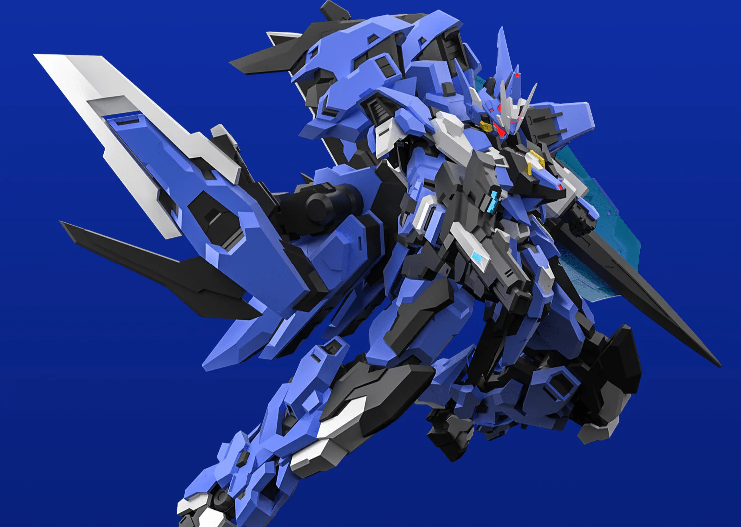 Super Robot Heroes 1/100 Ext-GA/EA Estailev Model Kit - Image 5