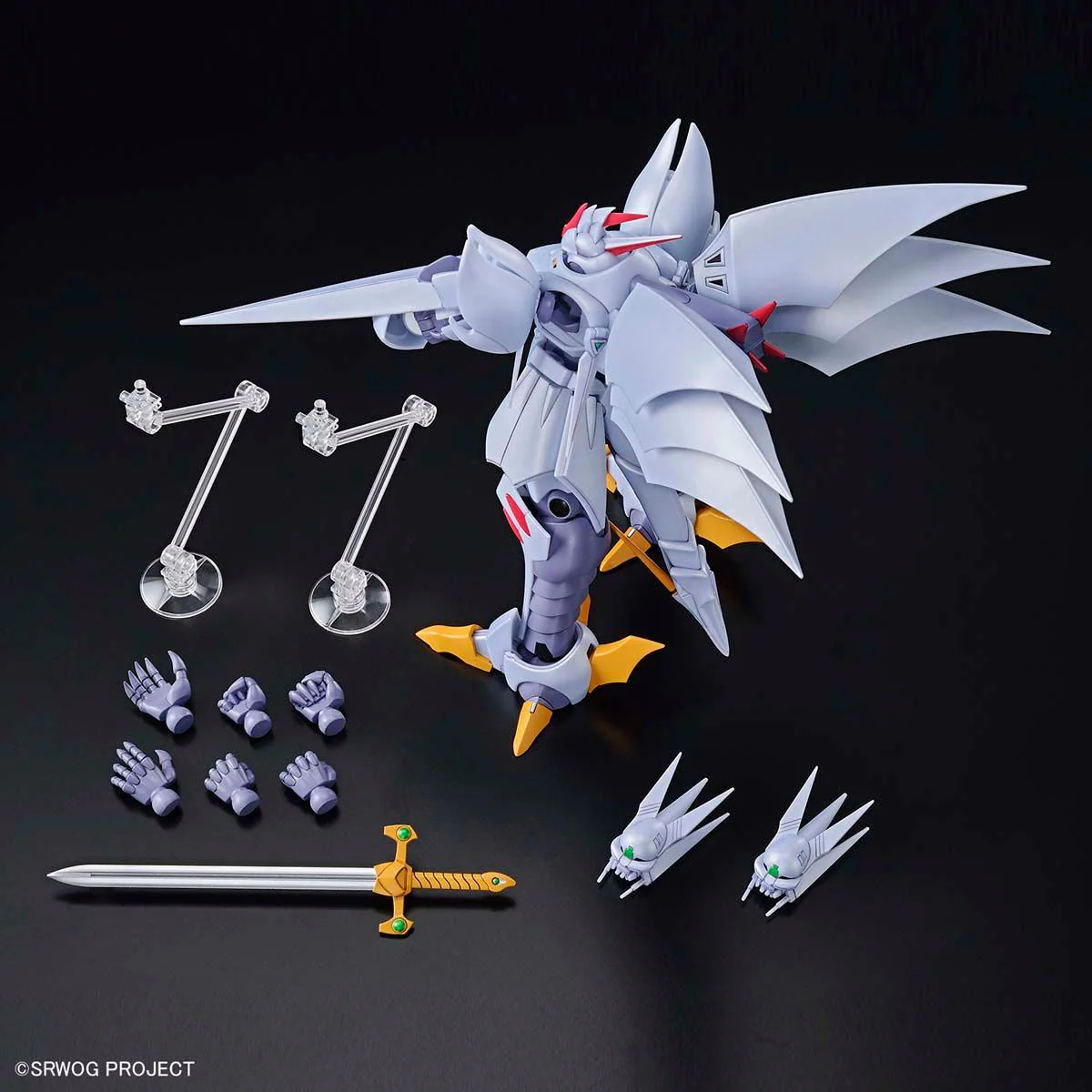 Super Robot Wars HG 1/144 AGX-05 Cybaster Model Kit - Image 11