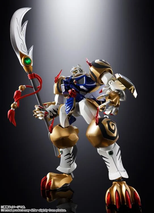 Super Robot Wars OG Original Generation Soul of Chogokin GX-119 Dragon Tiger King / Tiger Dragon King Action Figure - Image 2