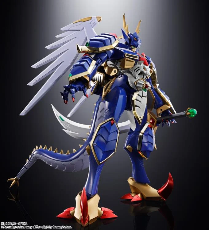 Super Robot Wars OG Original Generation Soul of Chogokin GX-119 Dragon Tiger King / Tiger Dragon King Action Figure - Image 3