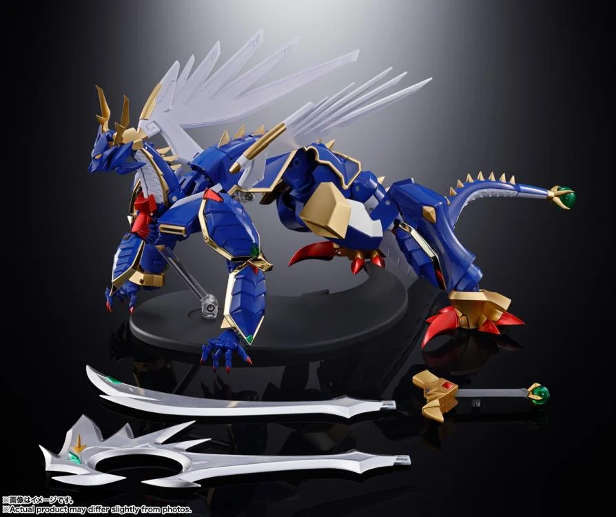 Super Robot Wars OG Original Generation Soul of Chogokin GX-119 Dragon Tiger King / Tiger Dragon King Action Figure - Image 4