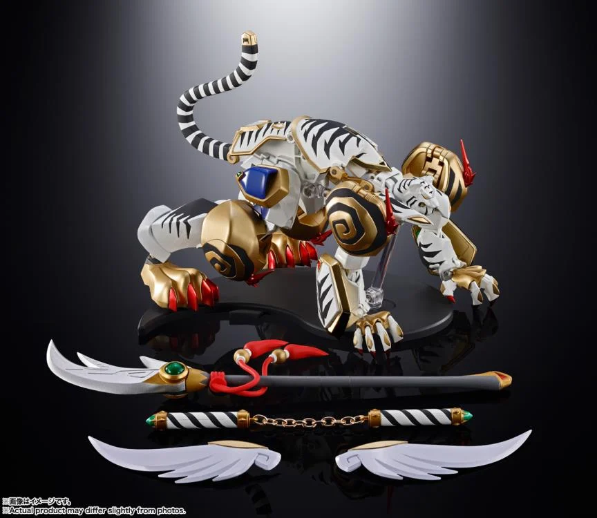 Super Robot Wars OG Original Generation Soul of Chogokin GX-119 Dragon Tiger King / Tiger Dragon King Action Figure - Image 5