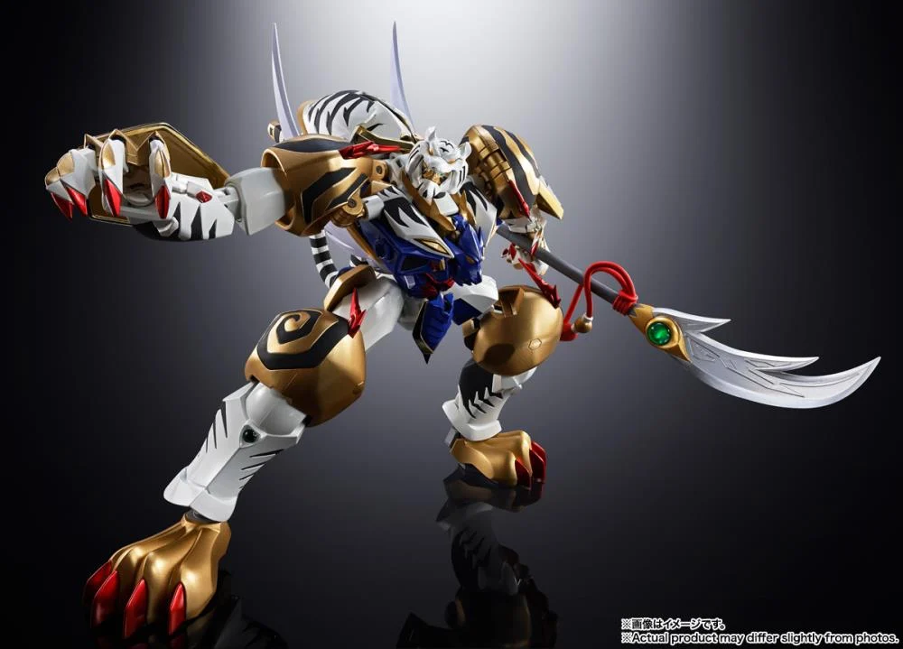 Super Robot Wars OG Original Generation Soul of Chogokin GX-119 Dragon Tiger King / Tiger Dragon King Action Figure - Image 7