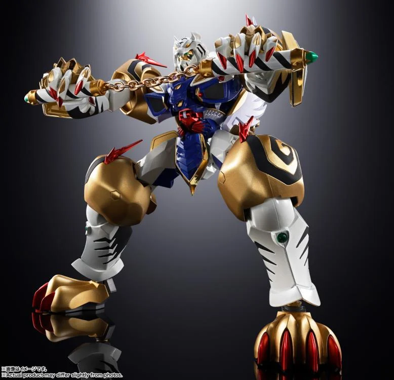 Super Robot Wars OG Original Generation Soul of Chogokin GX-119 Dragon Tiger King / Tiger Dragon King Action Figure - Image 9