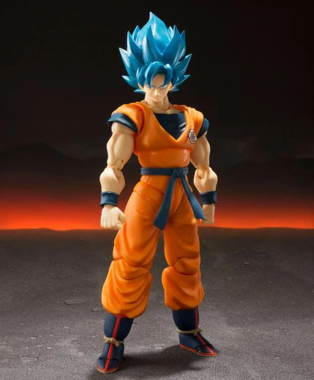 Dragon Ball Super Broly S.H.Figuarts Super Saiyan God Super Saiyan Goku Action Figure - Image 2