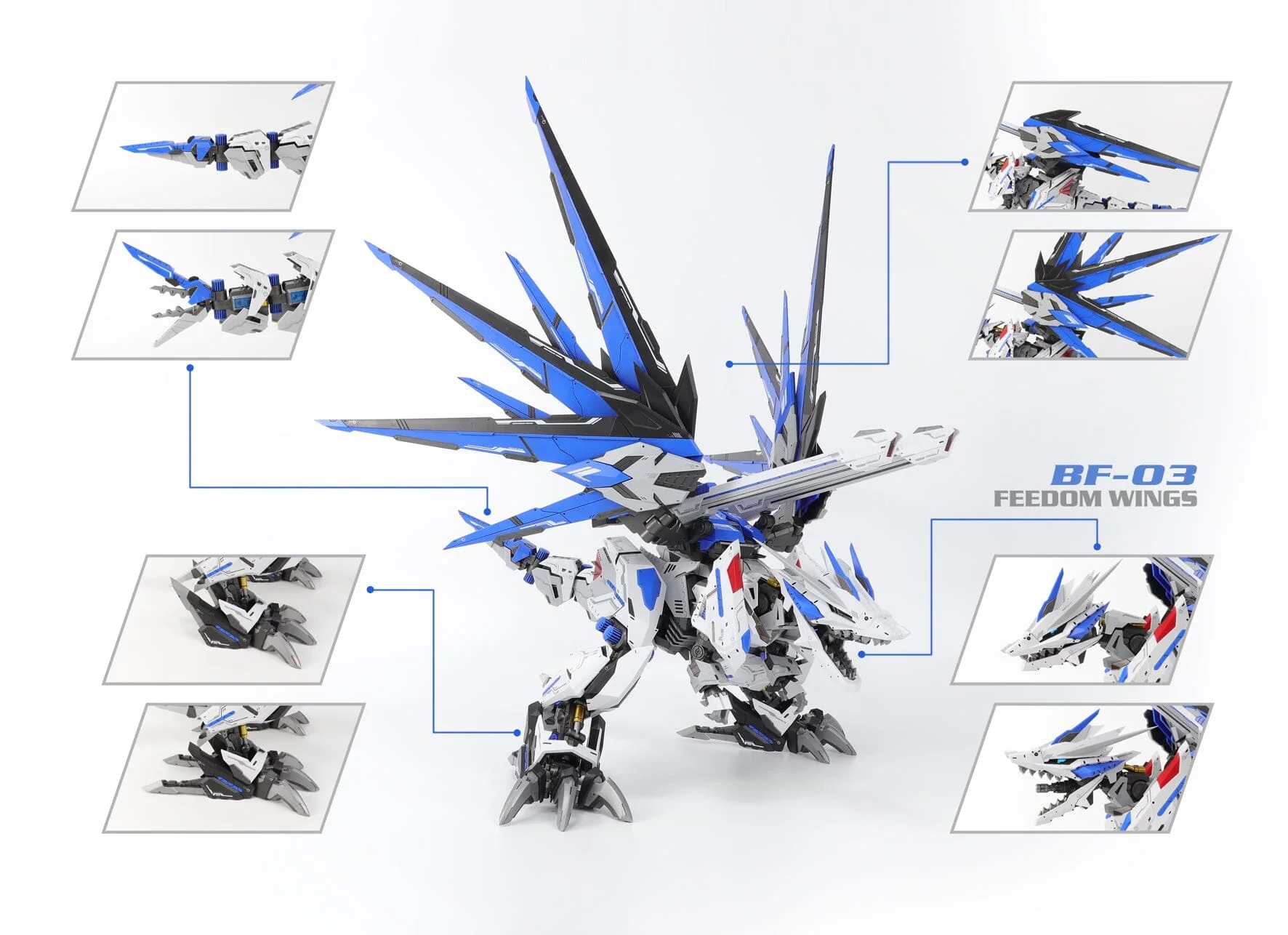 Wings of Freedom War Dragon 1/72 Scale Model Kit - Image 10