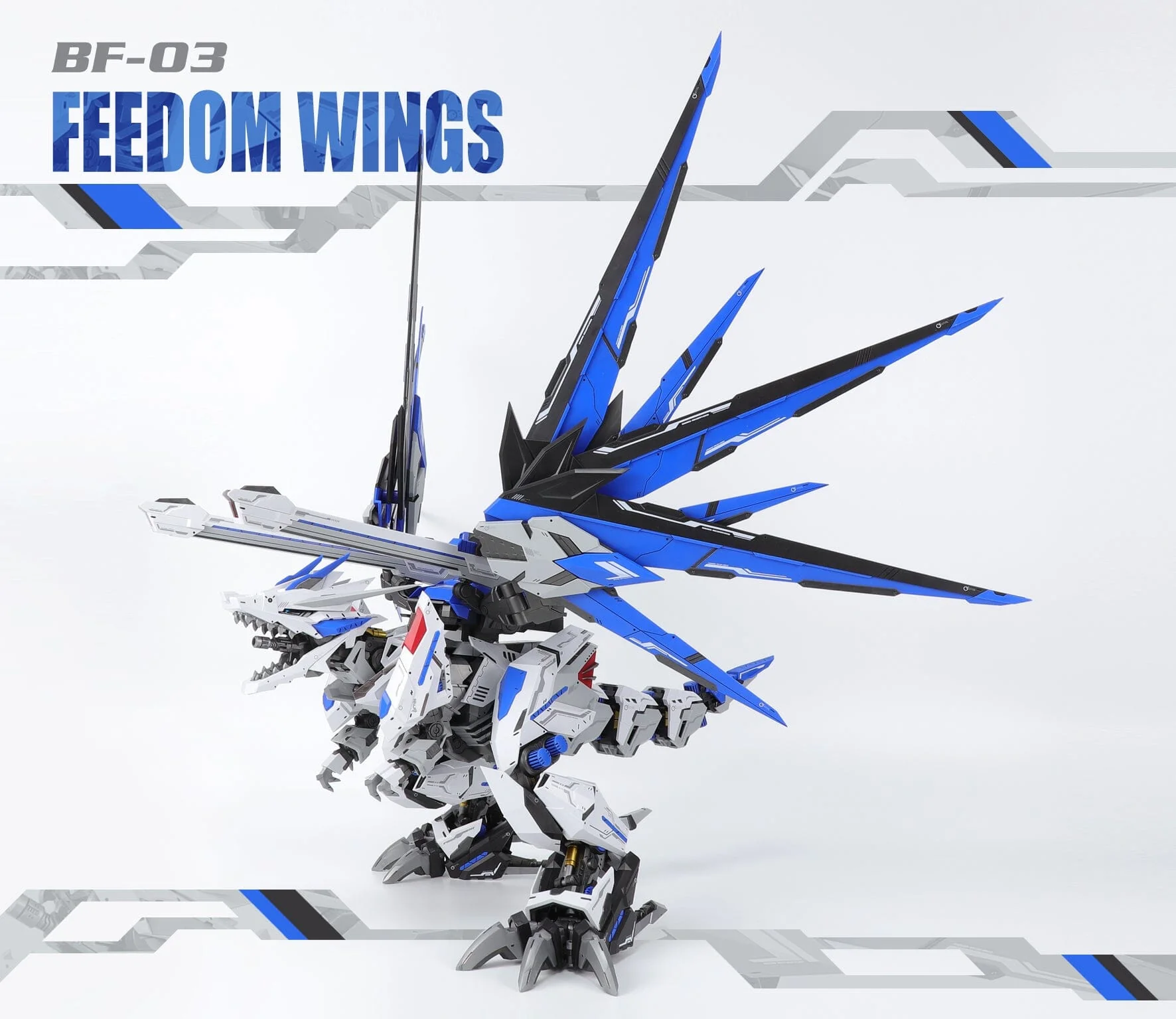 Wings of Freedom War Dragon 1/72 Scale Model Kit - Image 5