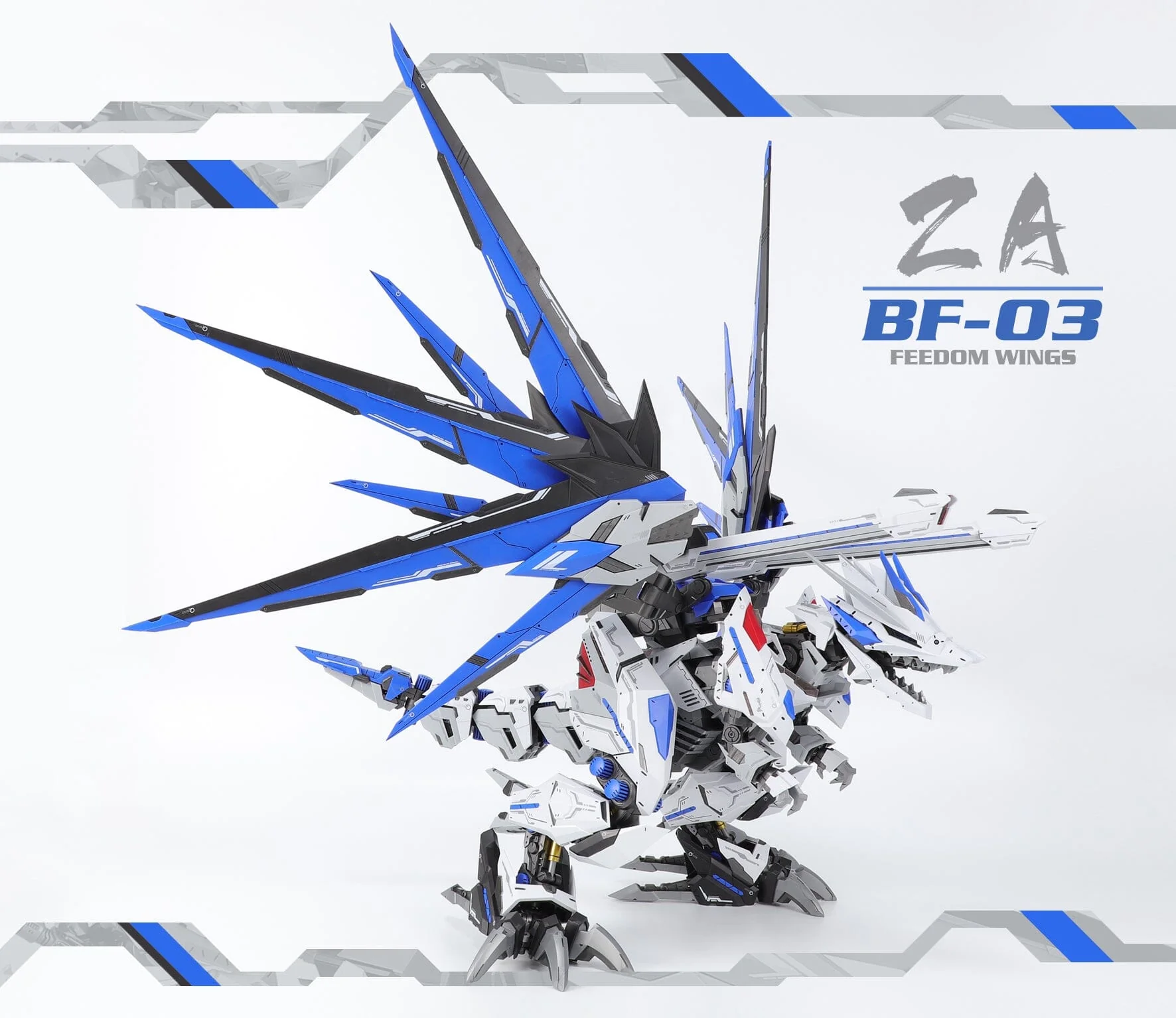 Wings of Freedom War Dragon 1/72 Scale Model Kit - Image 9