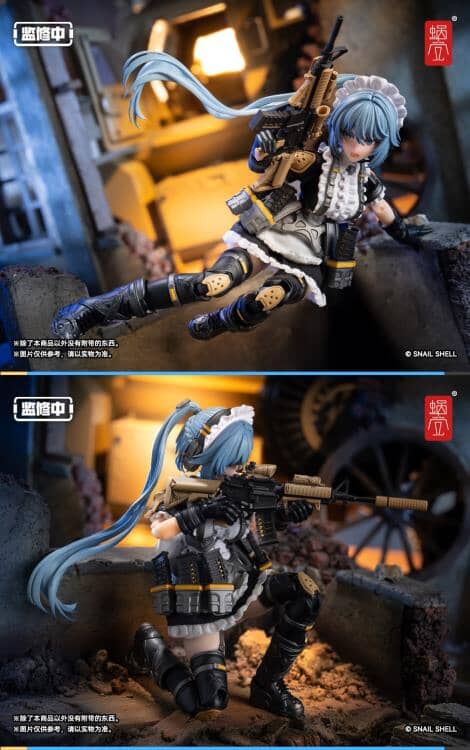 Tactical Maid Tokiwa Kazune 1/12 Scale Action Figure - Image 17