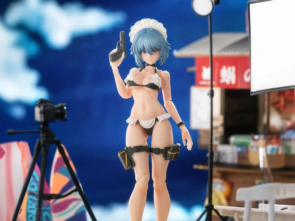 RA-02S Kazune Summer Operation 1/12 Scale Action Figure
