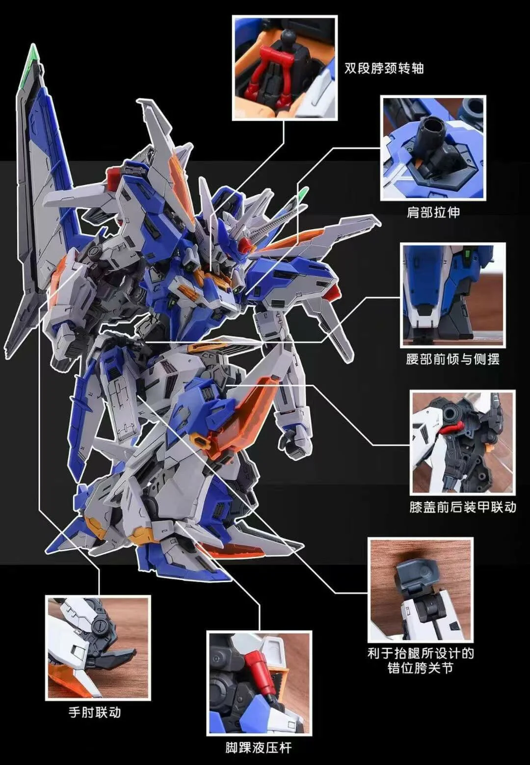 Tactical Unit Defender Aircraft Genesis 1/100 (Diecast Frame) Scale Model Kit - Image 7