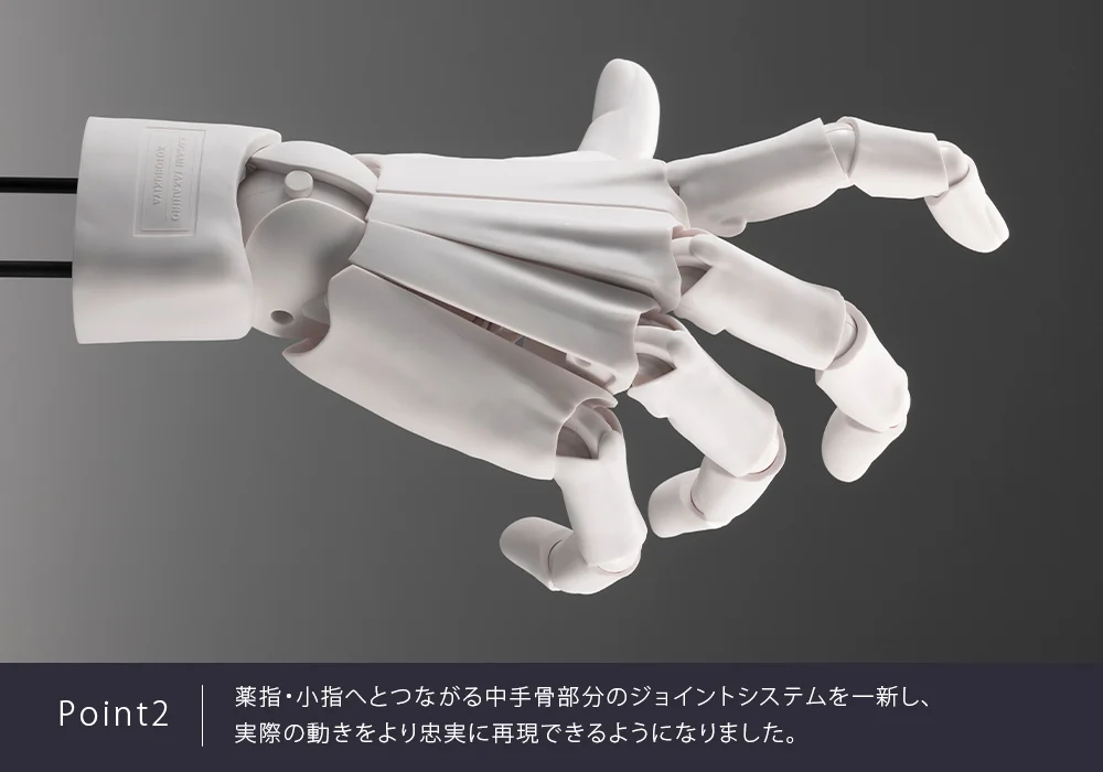 Takahiro Kagami Artist Support Item Hand Model (Men's Left Hand Gray Ver.) - Image 13