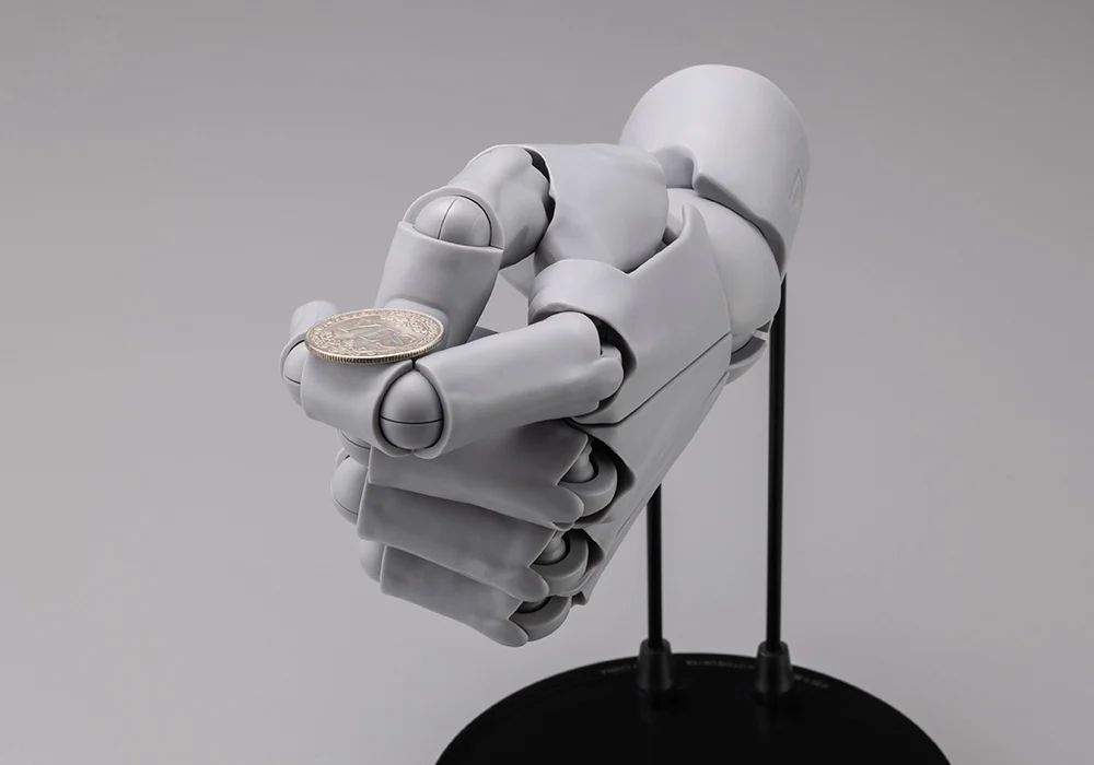 Takahiro Kagami Artist Support Item Hand Model (Men's Left Hand Gray Ver.) - Image 4