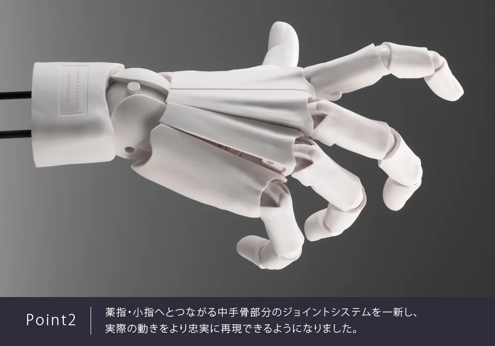 Takahiro Kagami Artist Support Item Hand Model (Men's Right Hand Gray Ver.) - Image 13
