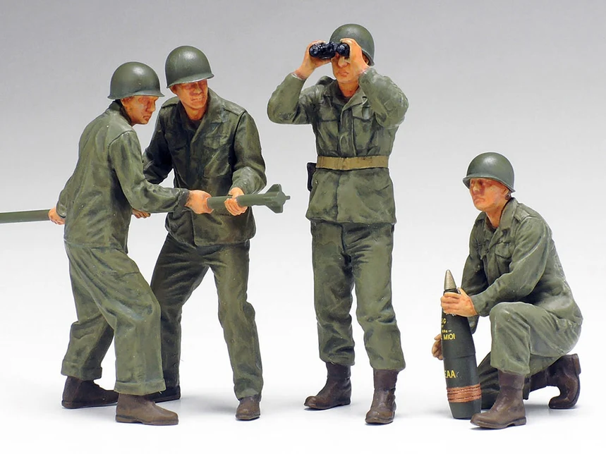Tamiya 1/35 US Self-Propelled 155mm Gun M40 - Image 6