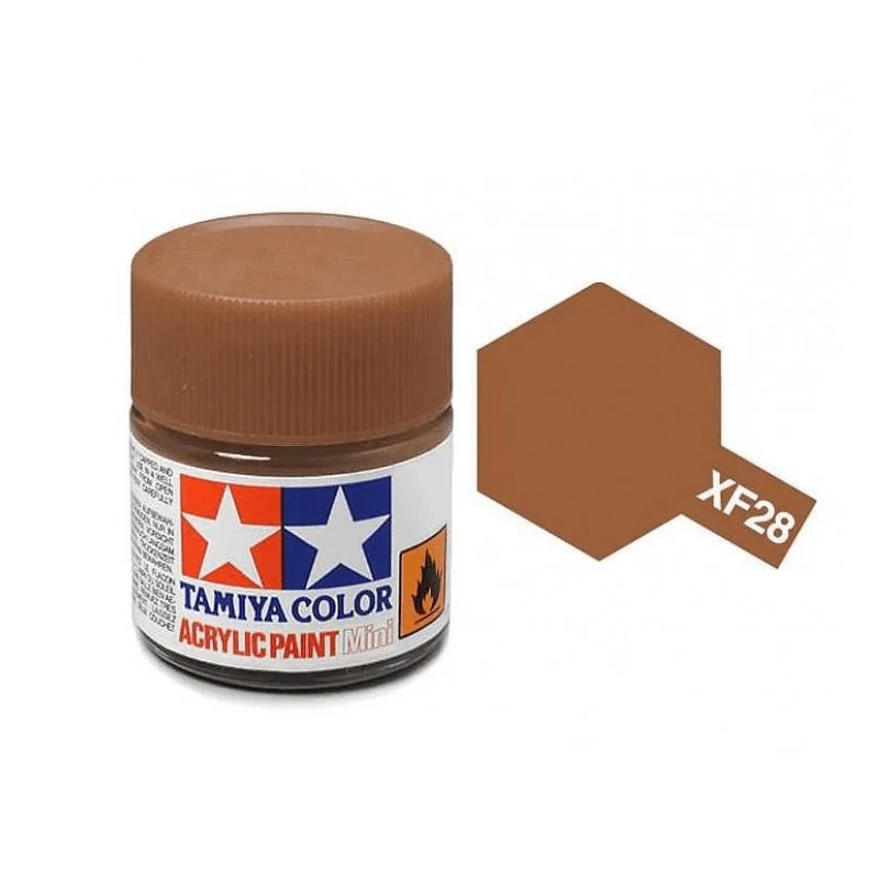 Tamiya Color Dark Copper Mini Acrylic Matte Finish XF-28