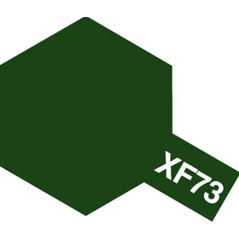 Tamiya Color Dark Green (JGSDF) Mini Acrylic Matte Finish XF-73