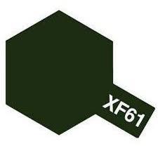 Tamiya Color Dark Green Mini Acrylic Matte Finish XF-61 - Image 2
