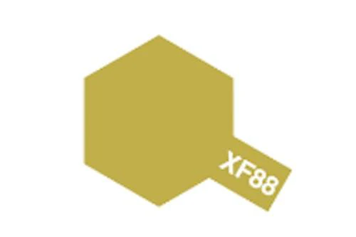 Tamiya Color Dark Yellow 2 Mini Acrylic Matte Finish XF-88 - Image 2