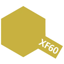 Tamiya Color Dark Yellow Mini Acrylic Matte Finish XF-60 - Image 2