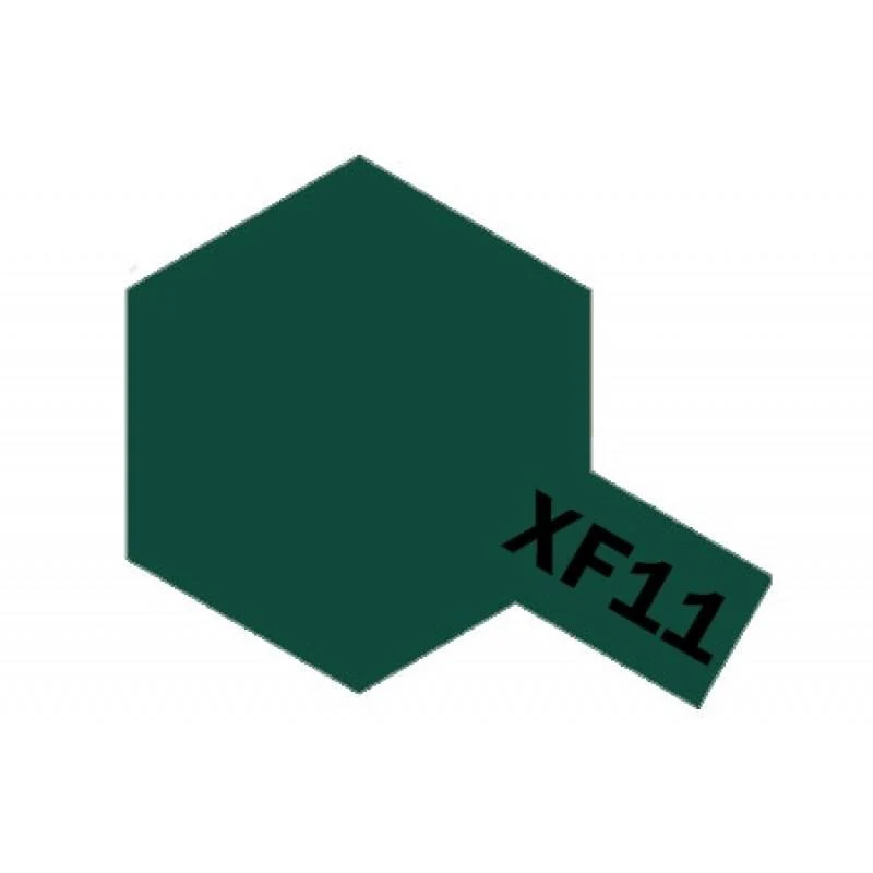 Tamiya Color J.N. Green Mini Acrylic Matte Finish XF-11 - Image 2