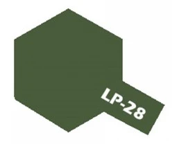 Tamiya Color LP28 Olive Drab Mini Lacquer Finish (10ml)