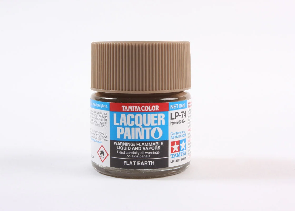 Tamiya Color LP74 Flat Earth Mini Lacquer Finish (10ml)