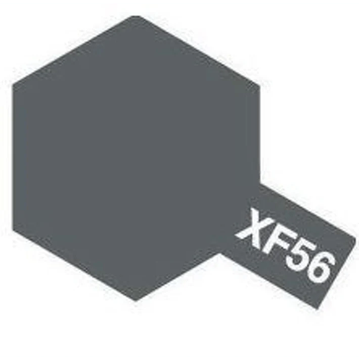 Tamiya Color Metallic Gray Mini Acrylic Matte Finish XF-56 - Image 2