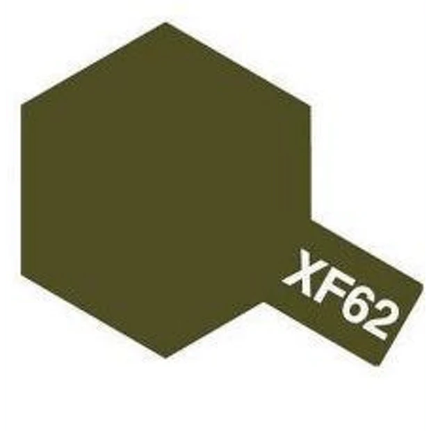 Tamiya Color Olive Drab Mini Acrylic Matte Finish XF-62 - Image 2