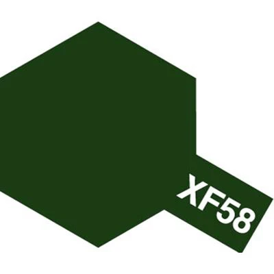 Tamiya Color Olive Green Mini Acrylic Matte Finish XF-58