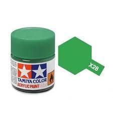 Tamiya Color Park Green Mini Acrylic Gloss Finish X-28
