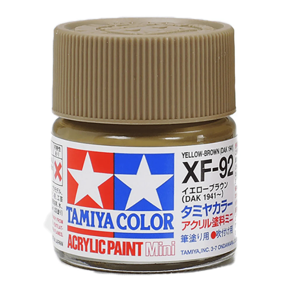 Tamiya Color Yellow Brown Mini Acrylic Matte Finish XF-92