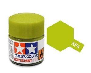 Tamiya Color Yellow Green Mini Acrylic Matte Finish XF-4