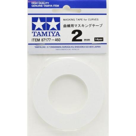 Tamiya 87177 Masking Tape for Curves 2mm