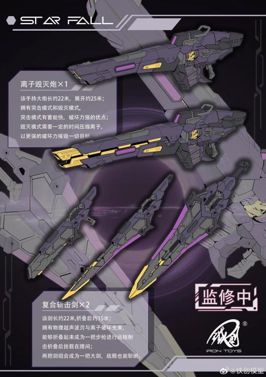 TC-03 Star Fall 1/100 Scale Model Kit - Image 7