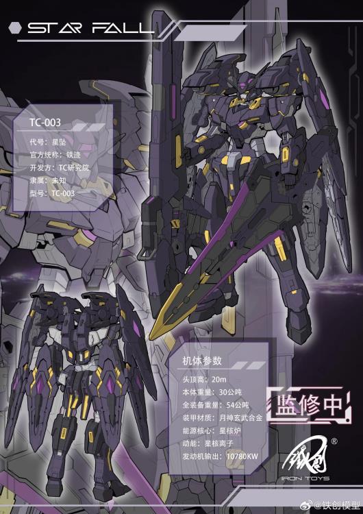 TC-03 Star Fall 1/100 Scale Model Kit - Image 8