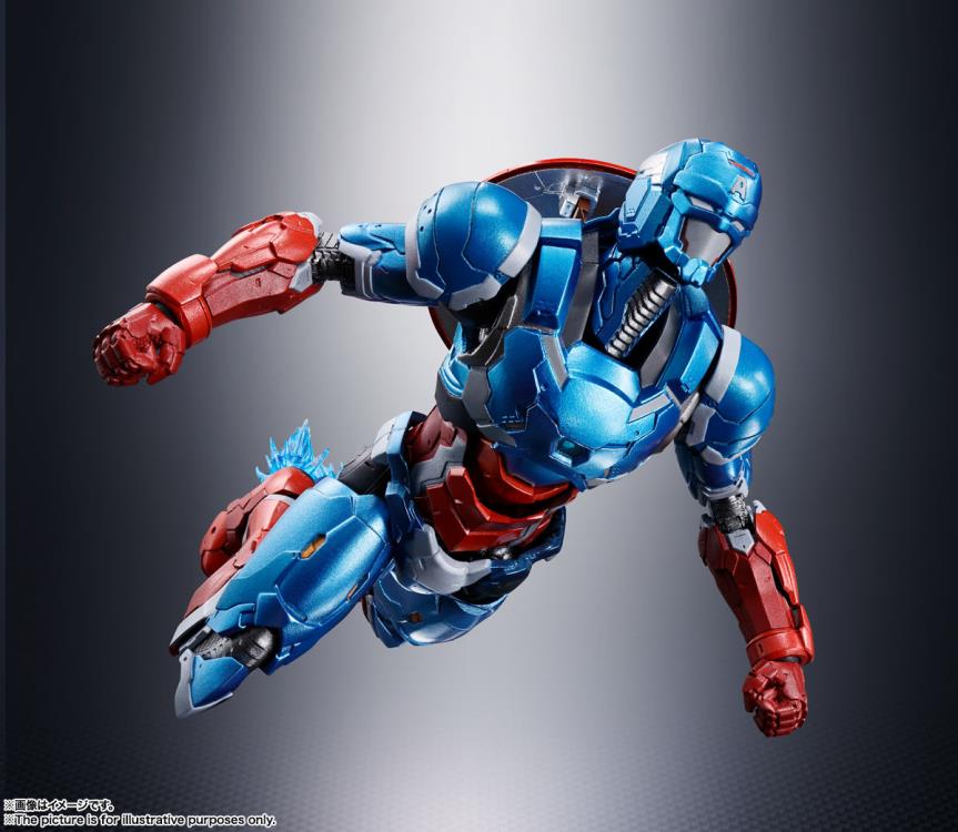 Tech-On Avengers S.H.Figuarts Tech-On Captain America - Image 4
